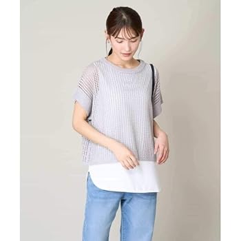 Amazon | [アー・ヴェ・ヴェ] ラウンドヘムタンクトップ